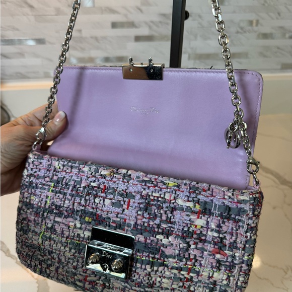 Christian Dior Limited Edition Tweed Miss Dior Clutch - Picture 4 of 16